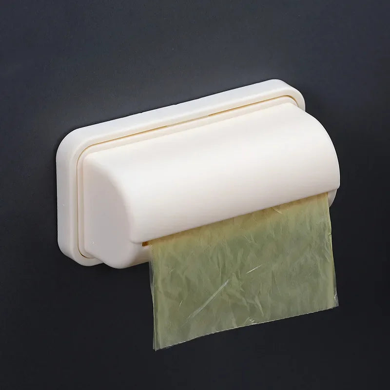 Aufbewahrungsbox für Einkaufstüten in der Küche, ausziehbarer Beutelspender