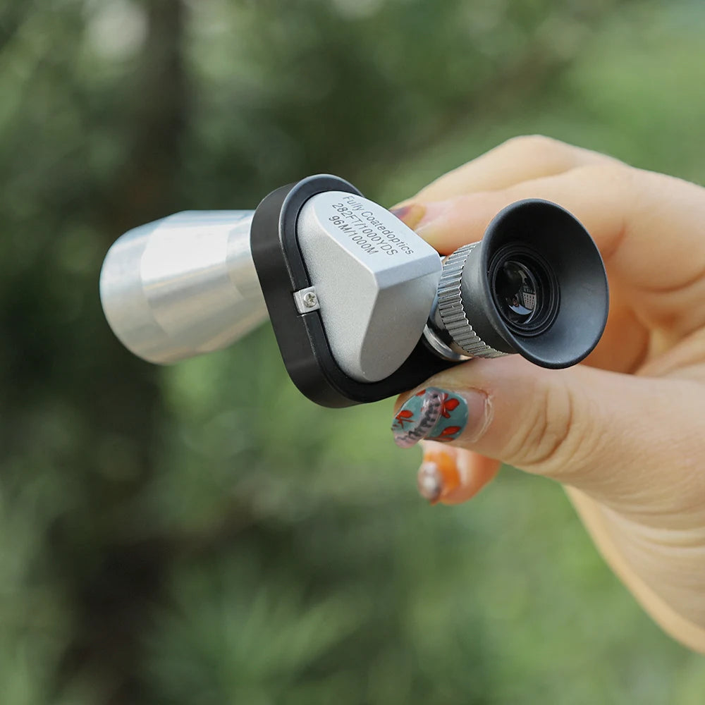 Einstellbares Teleskop HD Mini-Taschenteleskop 8 x 20 mm tragbares Monokular Outdoor-Sport Wandern Bergsteigen Teleskop