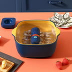 Obst- und Gemüsereinigungsmaschine, Lebensmittelreiniger, 3000 mAh, Obstreinigungsgerät, wasserdicht, für Obst, Gemüse, für Fleisch, Meeresfrüchte