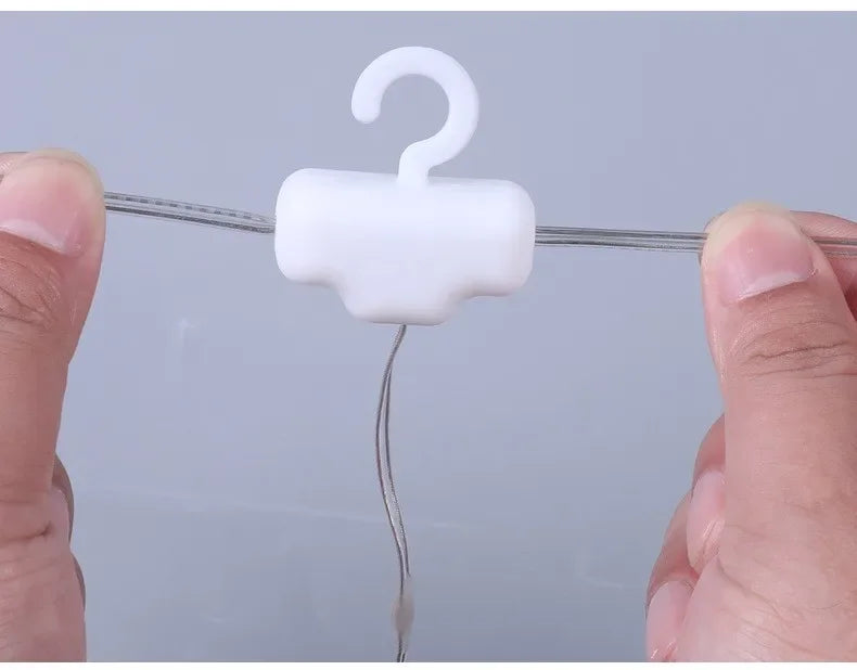 Weihnachten LED Streifen Lichter Zimmer Girlande LED Vorhang Lampe USB-Stecker Weihnachts dekoration Lichter für Schlafzimmer Wohnzimmer Fenster