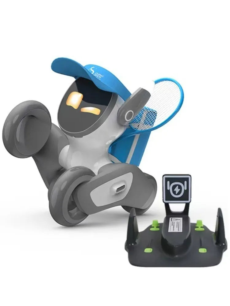 Loona Smart Pet Robot Niedlicher AI-Roboter, emotionale Roboter, interaktive Sprachsteuerung, Gestensensoren, Heimüberwachung, mehrsprachige Unterstützung K