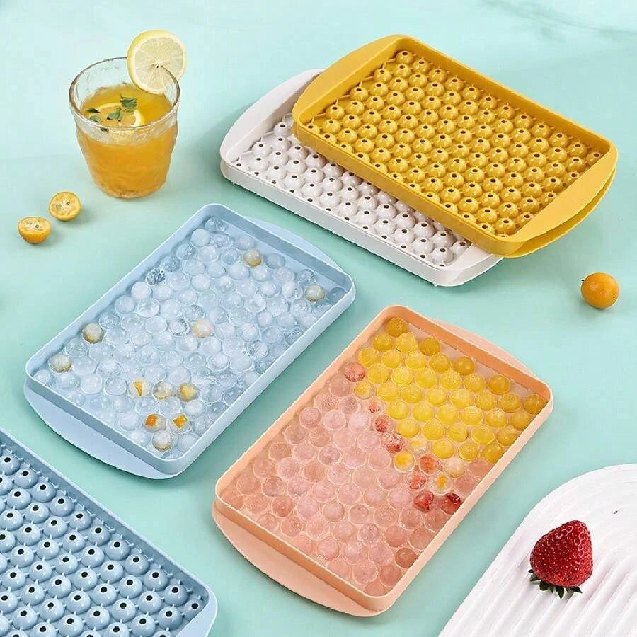 1PC 104grid Mini Ice Cube Tray Ice Ball Maker Mold Tiny Crushed Ice Tray für Kühlung Getränke Kaffee Saft werkzeuge Haushalt Party