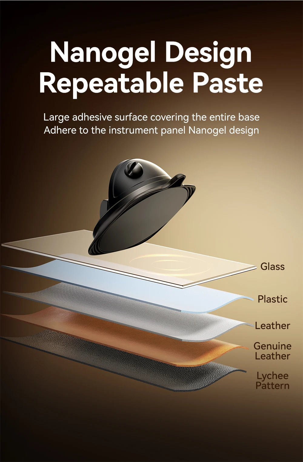 Joyroom Universal Autotelefon halter 360 ° Drehung Silikon Armaturen brett Telefon halterung Einhand bedienung Telefon halter für den Auto gebrauch