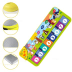Klaviermatte für Kinder, Kinder, Kleinkinder, Bodentastatur, Tanzmatte, Baby, Fitness, Spielen, Tiermusik, Decke, Instrument, Spielzeug, Mädchen, Jungen, Geschenk