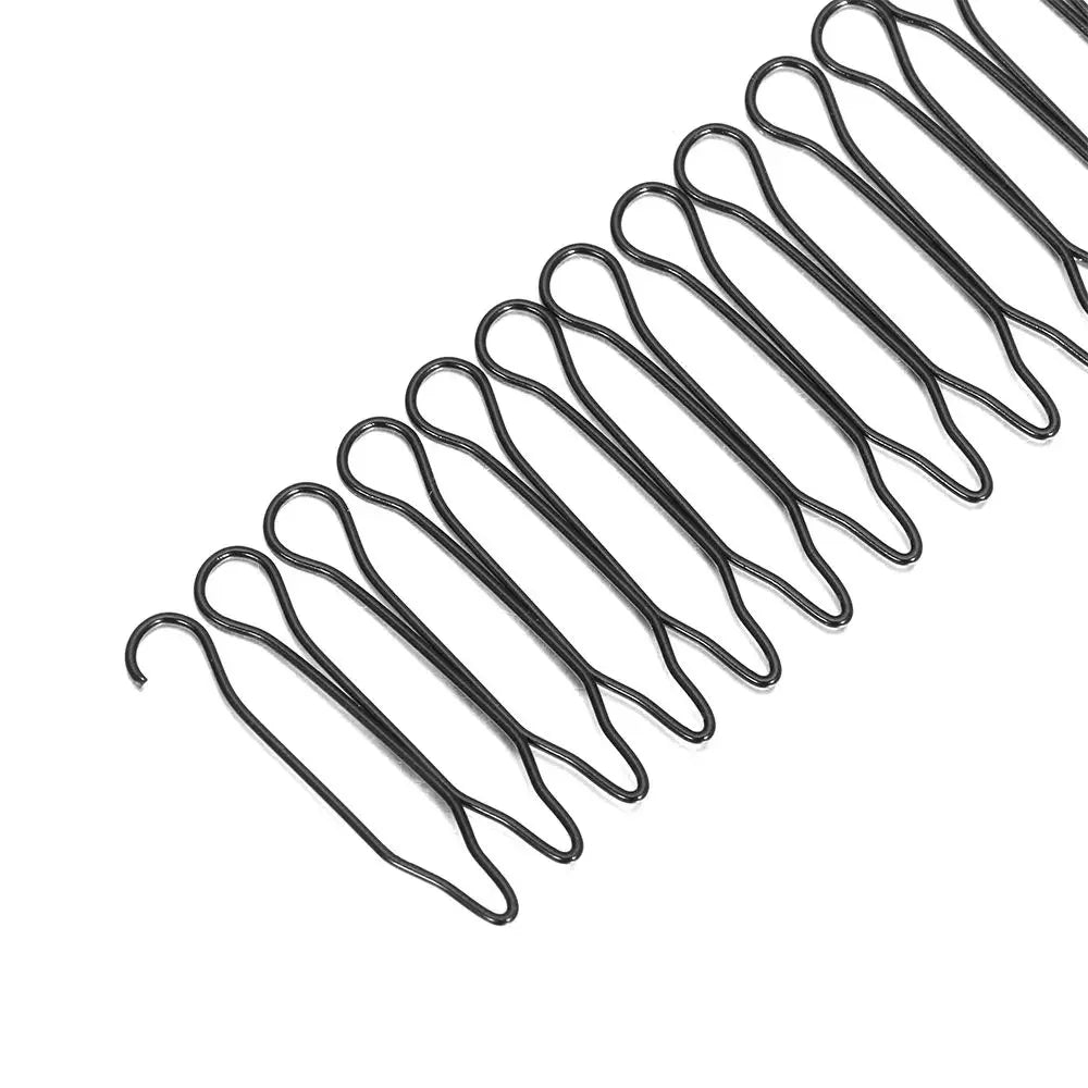Haar-Finishing-Clip U-förmig – Ganztags-Halt, Unsichtbar, Biegsam | Legierung | 5 Stile & 2 Sets