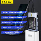 FNB58 USB-Tester, Voltmeter, Amperemeter, Typ C, Schnellladungserkennung, Auslöser, Kapazitätsmessung, Welligkeitsmessung