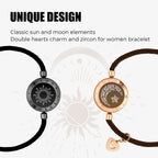 Totwoo Long Distance Touch Leuchtende und vibrierende Armbänder für Paare