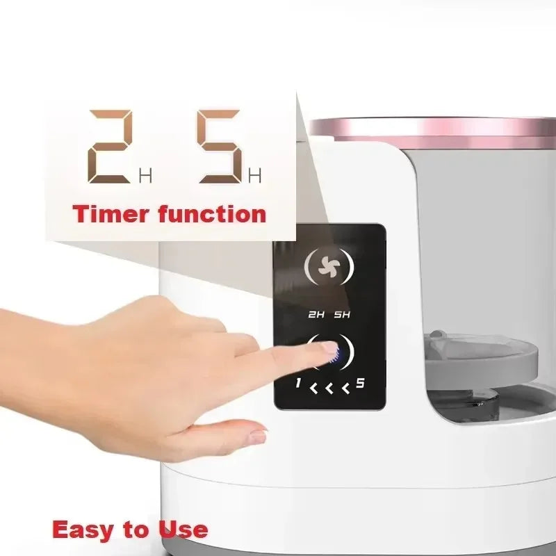3-in-1 Elektrischer Make-up-Pinselreiniger mit Trockner & Halterung – USB, automatisch
