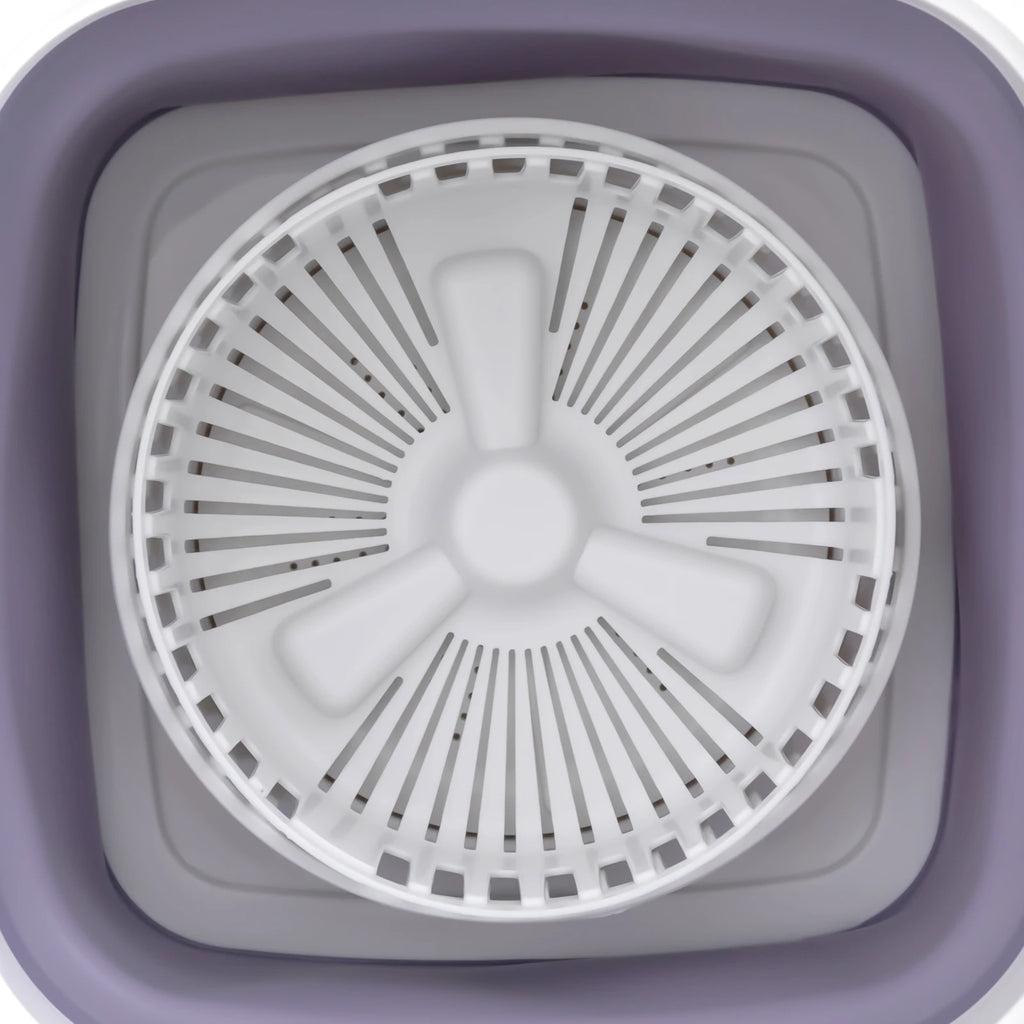 10L tragbare faltbare Waschmaschine Mini-Waschmaschine geeignet für Familien, Wohnungen, Schlafsäle und Wohnmobile