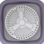 10L tragbare faltbare Waschmaschine Mini-Waschmaschine geeignet für Familien, Wohnungen, Schlafsäle und Wohnmobile