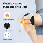 Drahtlose elektrische Heizung Knie Massage Pad Rot Licht Therapie Airbag Wrap Knie Massagegerät Heiße Kompresse Hohe Vibration Massage