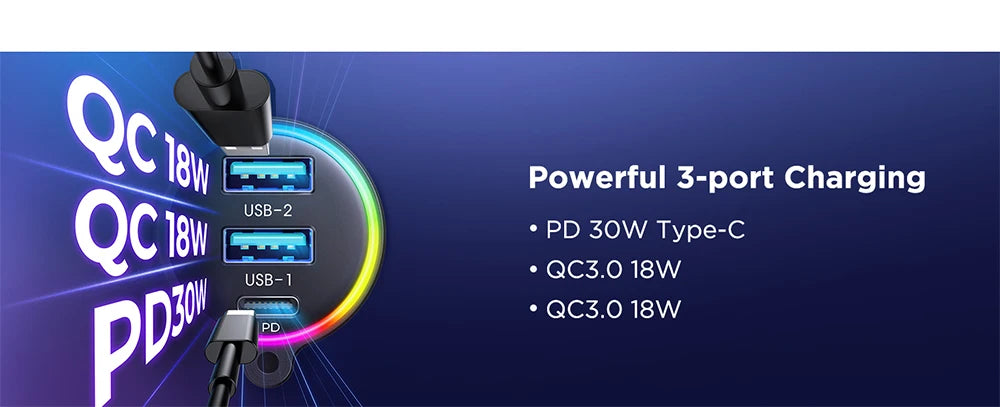 Joyroom auto bluetooth 5,3 fm/aux sender auto adapter freihändig anrufen 3 schnell la deans chlüsse sender ladegerät pd qc 3,0