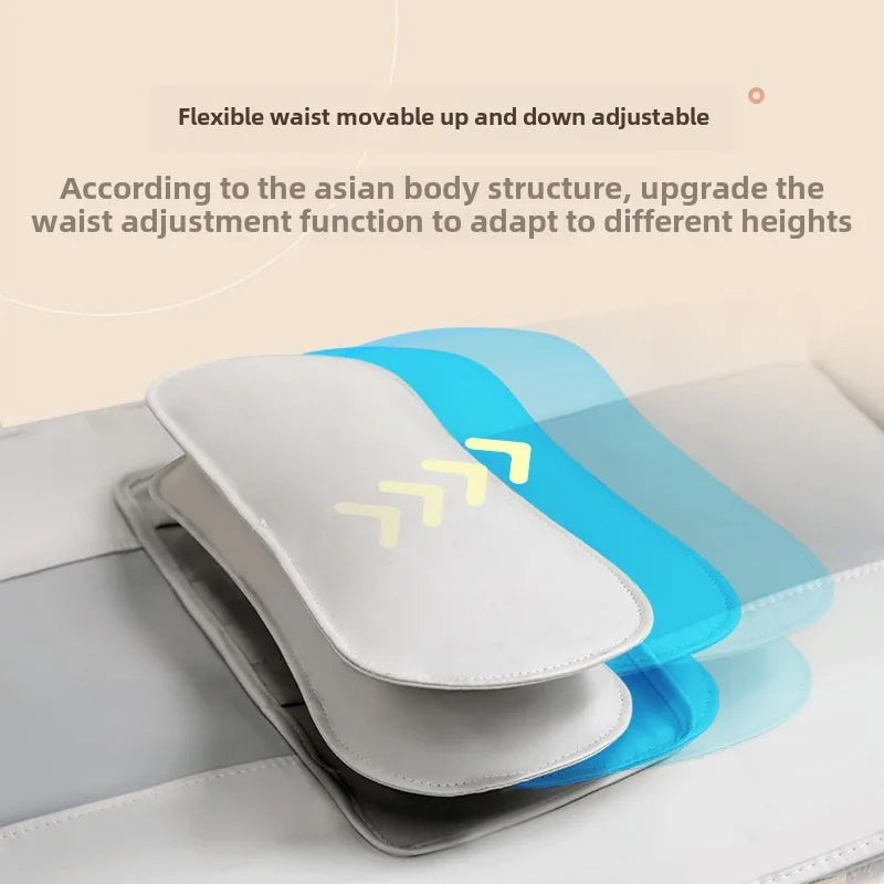 Ganzkörper-Massagematte, Matratze, elektrische Airbag-Traktion, Lendenwirbelsäule, beheizt, Kneten, Nackenmassagegerät, Vibration mit Fernbedienung