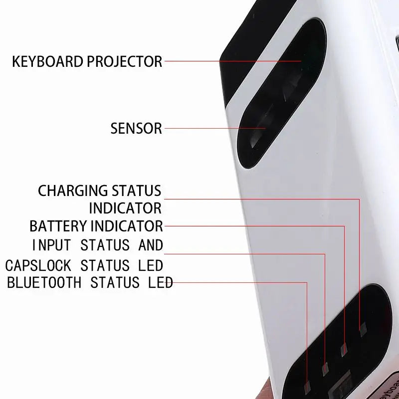 M1/KB560S Tragbare Mini Touch Tastatur Bluetooth Virtuelle Laser Tastatur Drahtlose Projektion Für Computer Telefon Laptop