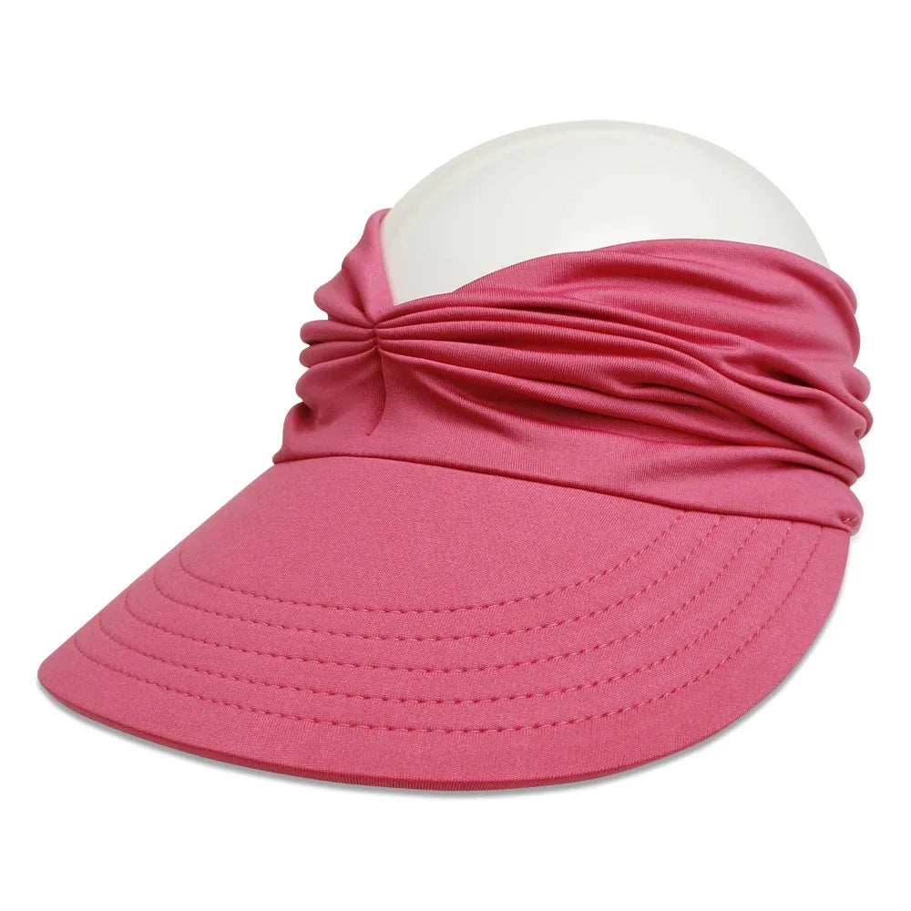 Damen Sonnenblende – Leichter Sommerhut für Strand, Reisen & Outdoor