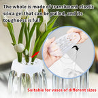 Silikon-Blumengitter für Vasen – Flexibler Blumenstielhalter, Wasserdicht & Wiederverwendbar | DIY