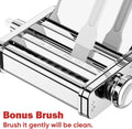 3-in-1-Nudelaufsatz für Kitchenaid-Standmixer, komplett aus Metall, Nudelmaschine, Kitchenaid-Aufsatz, Nudelblatt-Rolle, Spaghetti