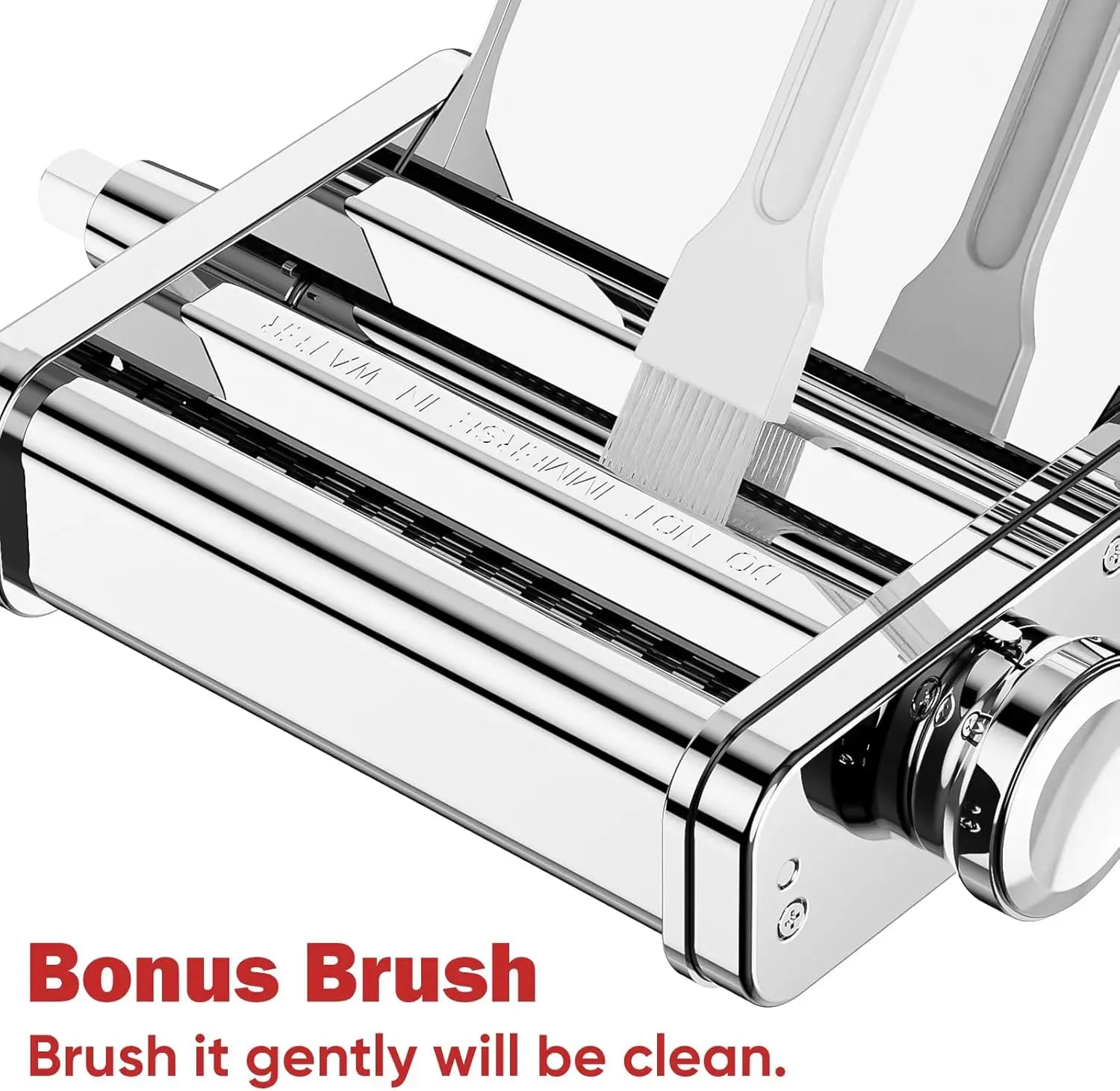 3-in-1-Nudelaufsatz für Kitchenaid-Standmixer, komplett aus Metall, Nudelmaschine, Kitchenaid-Aufsatz, Nudelblatt-Rolle, Spaghetti