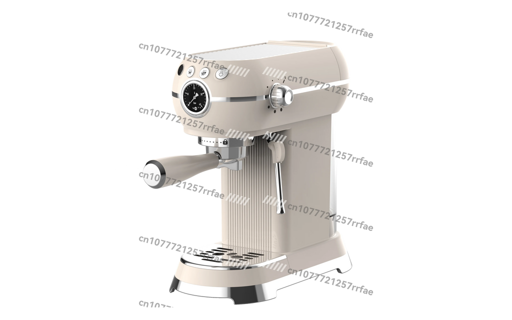 Kaffeemaschine Haushaltsgeräte Set Retro Toaster Edelstahl Elektrische Kaffeemaschine und Toaster Set