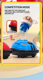 Kinder Duo Spielzeugauto, Kampfspiel Super Autoscooter, Kampf Pop-Up-Puppe, Crash Bounce Auswurf, Licht Kinder Fernbedienung, AUTOS Geschenke