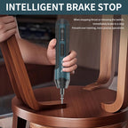 Akku-Elektroschrauber von Makita, 1300 mAh, wiederaufladbar, verstellbarer Bohrer, multifunktionales Demontage- und Wartungswerkzeug, USB