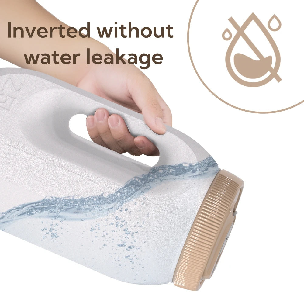 2,5 l tragbares elektrisches Bidet, wiederaufladbar, Shataf-Handbidet, Po-Sprühgerät für die persönliche Hygiene, Reinigung, Reisen, Camping, Bidet