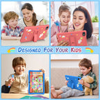 TABWEE K10 Kinder-Tablet 10'' Android 15, 4 GB RAM + 8 GB erweiterbar, 64 GB ROM, 5G WiFi, Widevine L1, 5000 mAh Kinder-Tablet-PC