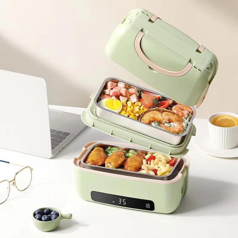 Büropersonal elektrische Heizung Lunchbox Mini Hot Box Doppelschicht Lebensmittelheizung Container
