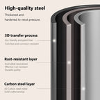 Outdoor-Klappstuhl mit Reißverschlusstasche und Netztasche, integrierter Aufbewahrungsstuhl, verschleißfest, für Picknick, Gartenarbeit, Grillen, Wandern