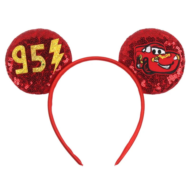 Prinzessin Haarreif mit Pailletten-Bogen – Disney-Motive, Halloween & Party | Damen & Kinder