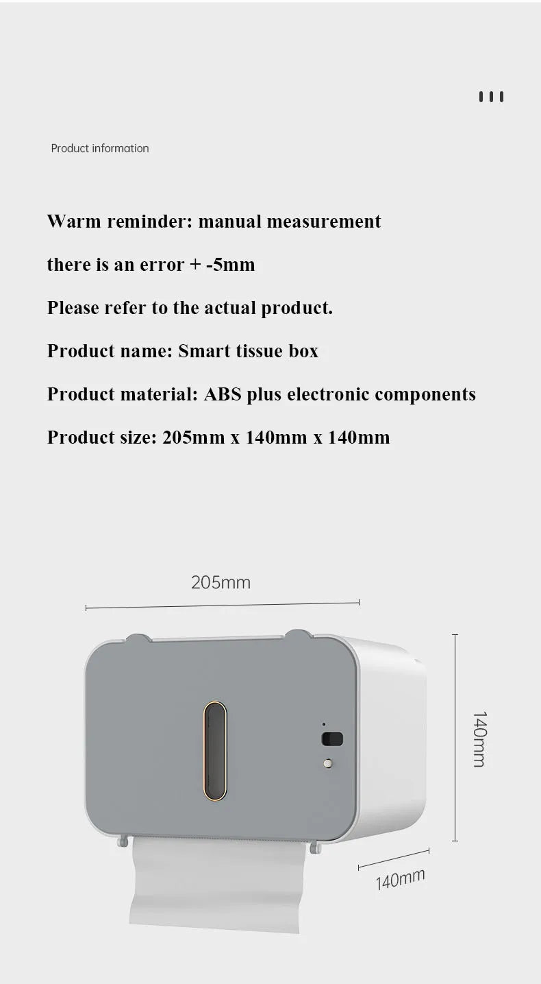 Induktion Toilettenpapierhalter Regal Automatische Papier Aus Wc Papier Rack Wand-Wc Papier Spender Badezimmer Zubehör