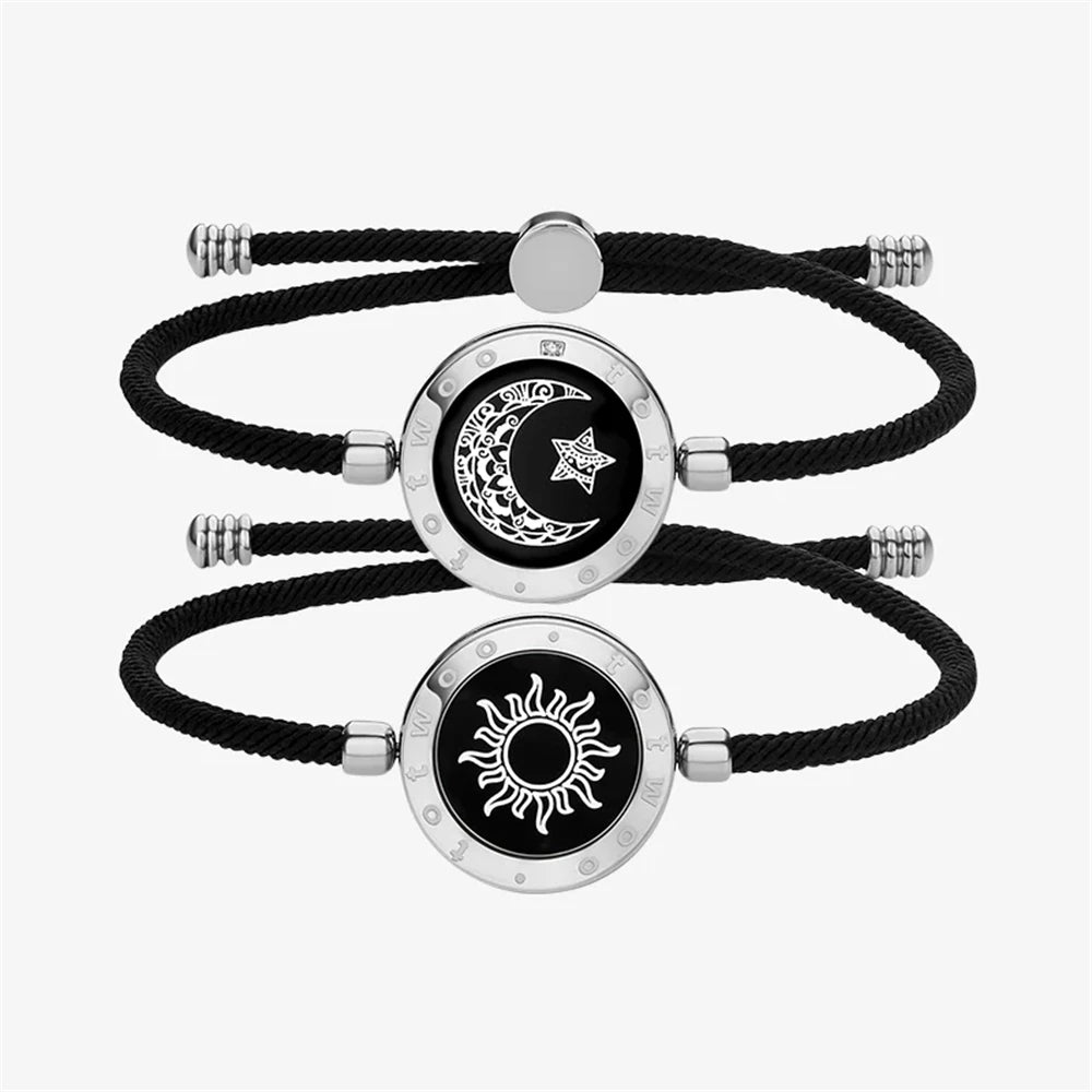 Totwoo Smart Paar-Armband – Fernverbindung, Leuchten & Vibration, 10 Stile