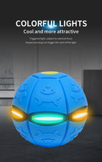 Verformbare fliegende Untertasse, Ball, magisches Entlüftungsspielzeug für Kinder, Outdoor/Indoor, Eltern-Kind-Fußdruckentlastung, Stress, Dekompressionsgeschenk