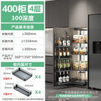 Küchenkorb, Hochschrank, Snack-Schrank, Verbindungskorb, Küchenaufbewahrung, Dämpfungskorb