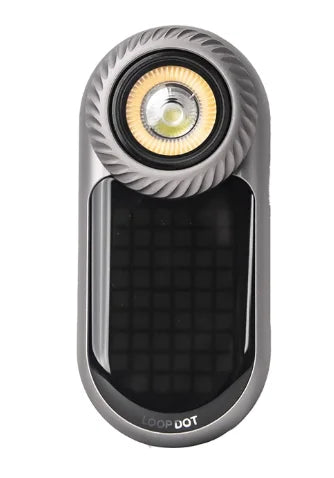 LOOPSK09-LOOPDOT LOOP Multifunktionale Mini-EDC-Taschenlampe, tragbare Handbeleuchtung, Taschenlampe für Outdoor-Sport, Camping, Höhlenforschung