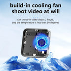 Blueendless Magnetisches M2 2230 2242 NVMe SSD-Gehäuse mit Lüfter 100 W PD-Aufladung Typ C NVMe PCIE SSD-Gehäuse für iPhone Mac