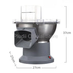 M1 Kommerzieller elektrischer Gemüseschneider, multifunktionale Küchenmaschine, kompakter Schnittlauch, Frühlingszwiebelschneider für Küche, Restaurant, Zuhause