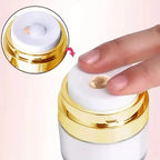 15/30/50ML Leere Airless Pumpe Jar Nachfüllbare Cremes Gele Lotionen Dispenser Creme Jar Vakuum Flasche Push-unten Pumpe Dispenser