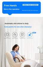 CATLINK Selbstreinigende Katzentoilette, automatische Toilette für Katzen, großer geschlossener Sandkasten, Katzenhaustier, intelligente Artikel, Arenero Gato Cerrado Katzentoilette