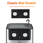 6L/9L Elektrische Luftfritteuse EU Stecker 1500/2400W Smart Multi-funktion Heißer Konvektion Ofen Fritteuse ohne Öl