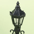 4 Teile/satz Weihnachten Mini Straßenlaterne Modelle Puppenhaus Straßenlaterne Micro-Landschaft Fee Garten Zubehör