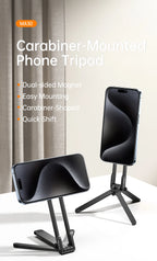 Ulanzi MA30 Magsafe Telefonstativ, doppelseitiger magnetischer Telefonhalter, Telefonständer für iPhone 16, 15, Outdoor-Reisen, Vlog, Live-Streaming