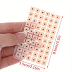 600/1200PCS Entspannung Ohr Aufkleber, Therapie Nadel Patch, Ohr Akupunktur, Nadel Ohr Massage, Pflege Auriculotherapie, Vaccaria Samen