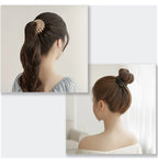 Einziehbarer Pferdeschwanzhalter