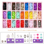 Druckknopf-Set 270 Stück T5 Kunststoff – inkl. Zange | DIY Nähset für Kleidung & Basteln