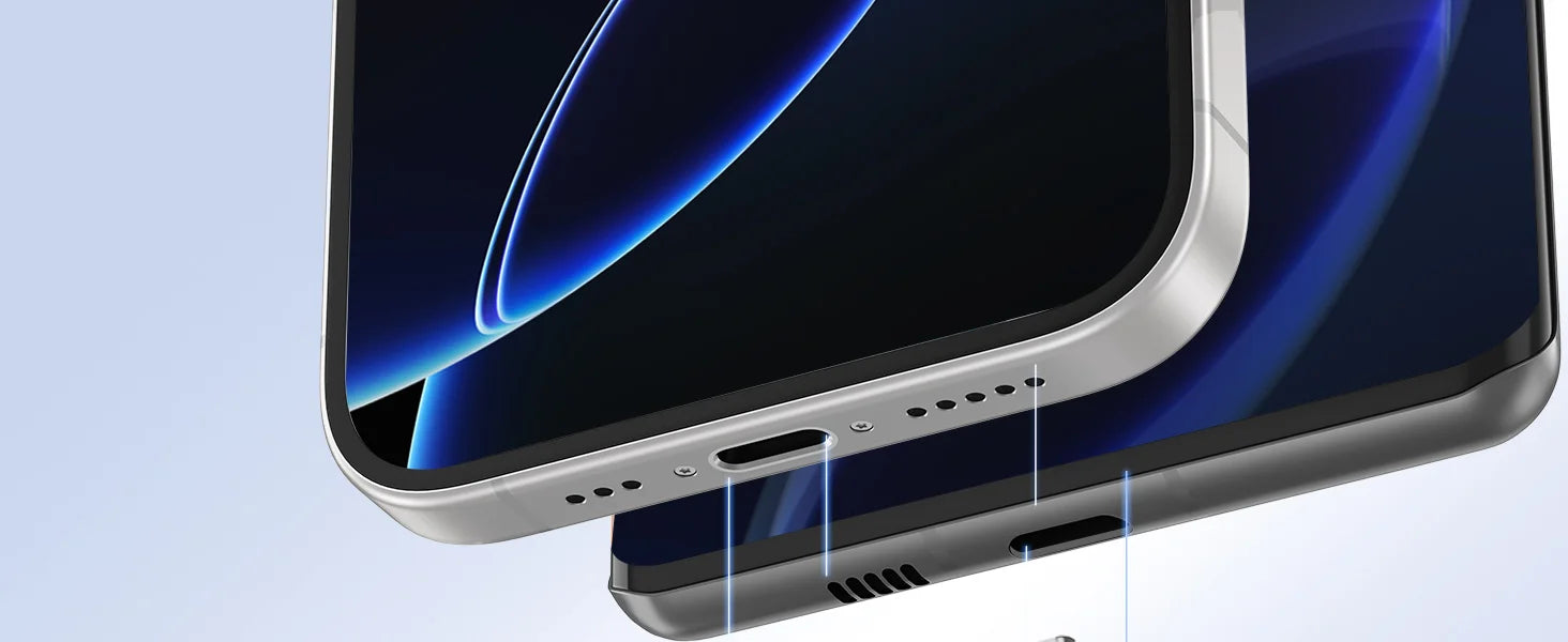 ORICO FlashPod 1 TB MINI magnetische tragbare SSD bis zu 2000 MB/s ProRes mit Direktstecker für iPhone 15 16 Serie, Tablets, Laptop