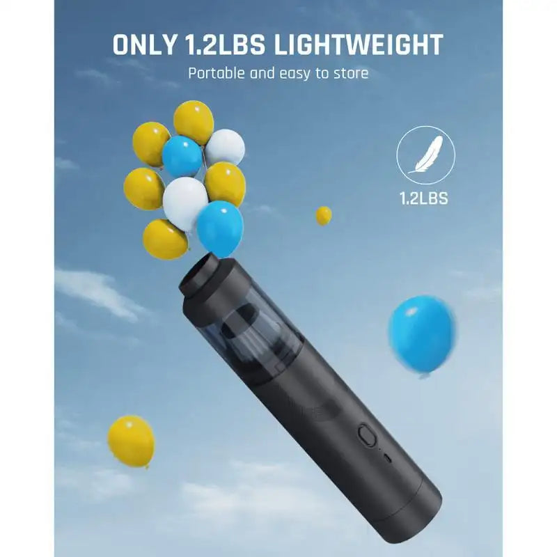 Fanttik Slim V8 Mate/V8 Apex tragbarer Akku-Autostaubsauger 12000Pa/30AW RobustClean Mini-Staubsauger mit flexiblem Schlauch und Haustierbürste