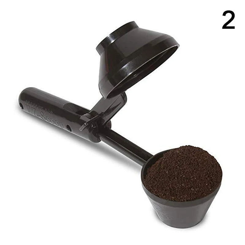 Kaffeemesslöffel mit ergonomischem Griff – aus robustem, lebensmittelechtem Kunststoff, ideal für präzise Kaffeeportionen, Zubehör für die Kaffeebar