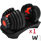 VEVOR 24KG Verstellbare Hantelsets, Hantelständer und Hantelgewicht