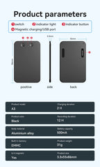 AI ChatGPT App Telefonanruf Aktivierter Diktiergerät Transcribe Summarize Smart Magnet Adsorb 8-128 GB Ultradünnes Kartendiktiergerät